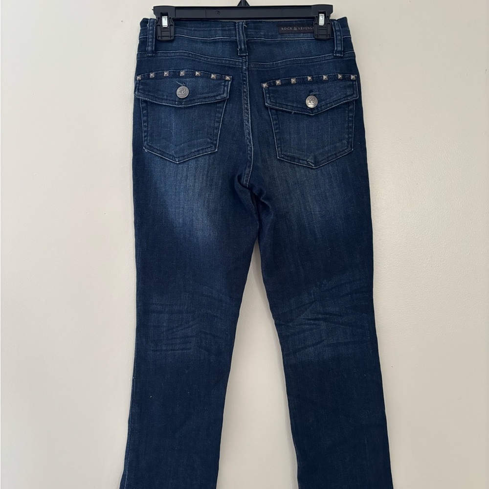 Rock & Republic Midnight Blue Straight Leg Jeans